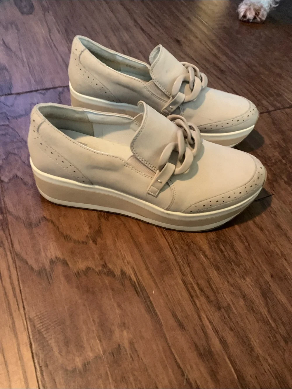 Dolce Vita Jhenee Platform Slip On Chain Loafers